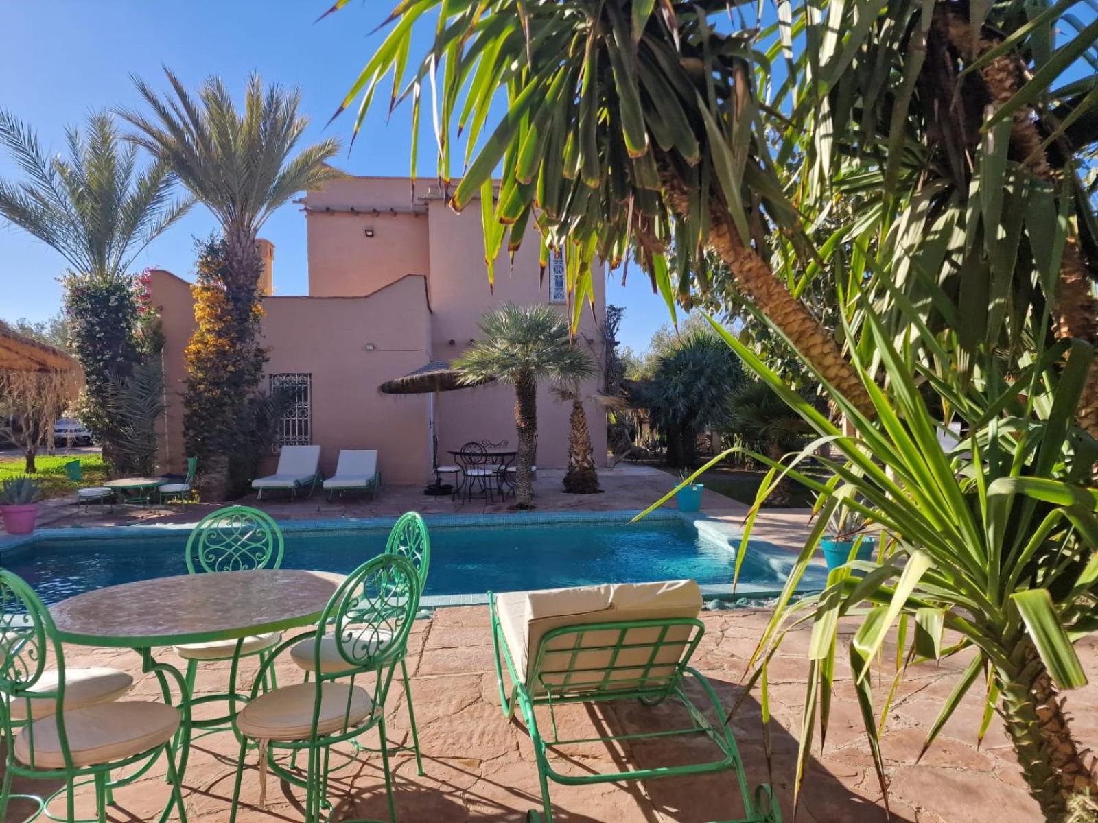 Manzal Lahbab, 2Villas 2Bungalows 2Piscines Et Jardins Ouled Jelal Eksteriør bilde