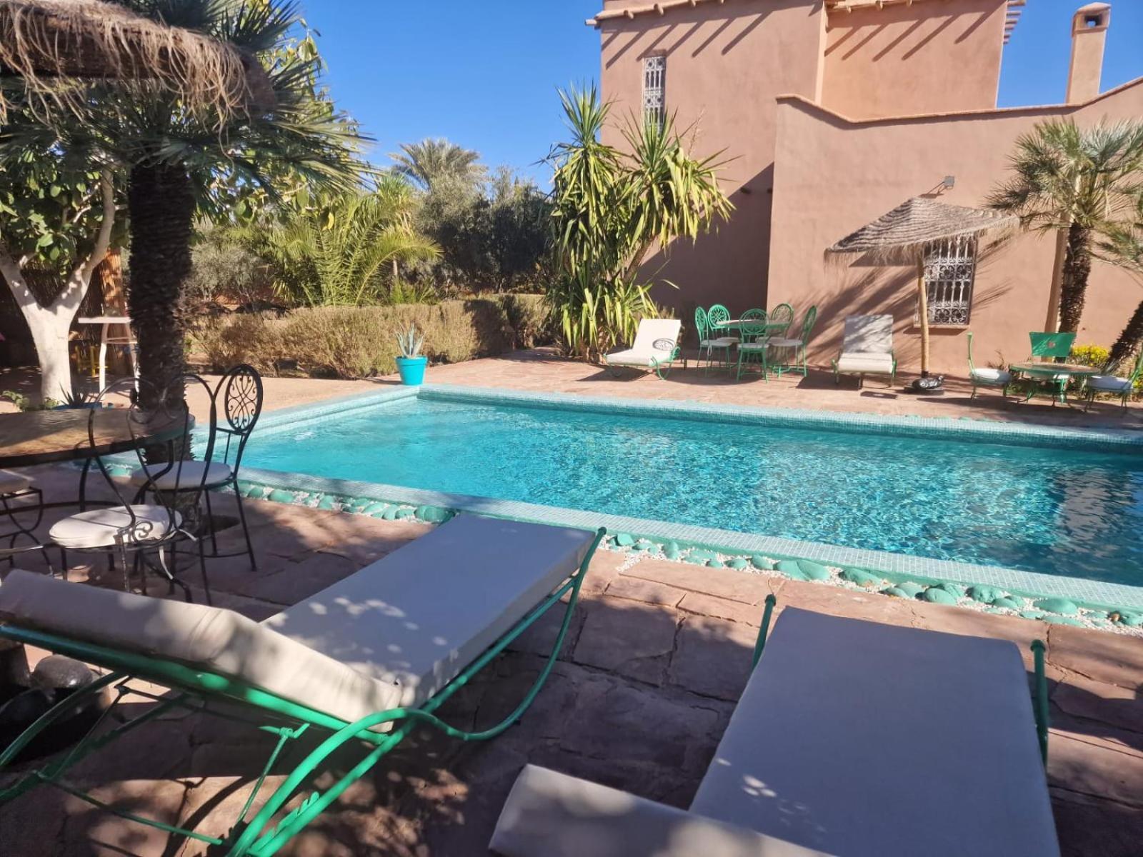 Manzal Lahbab, 2Villas 2Bungalows 2Piscines Et Jardins Ouled Jelal Eksteriør bilde
