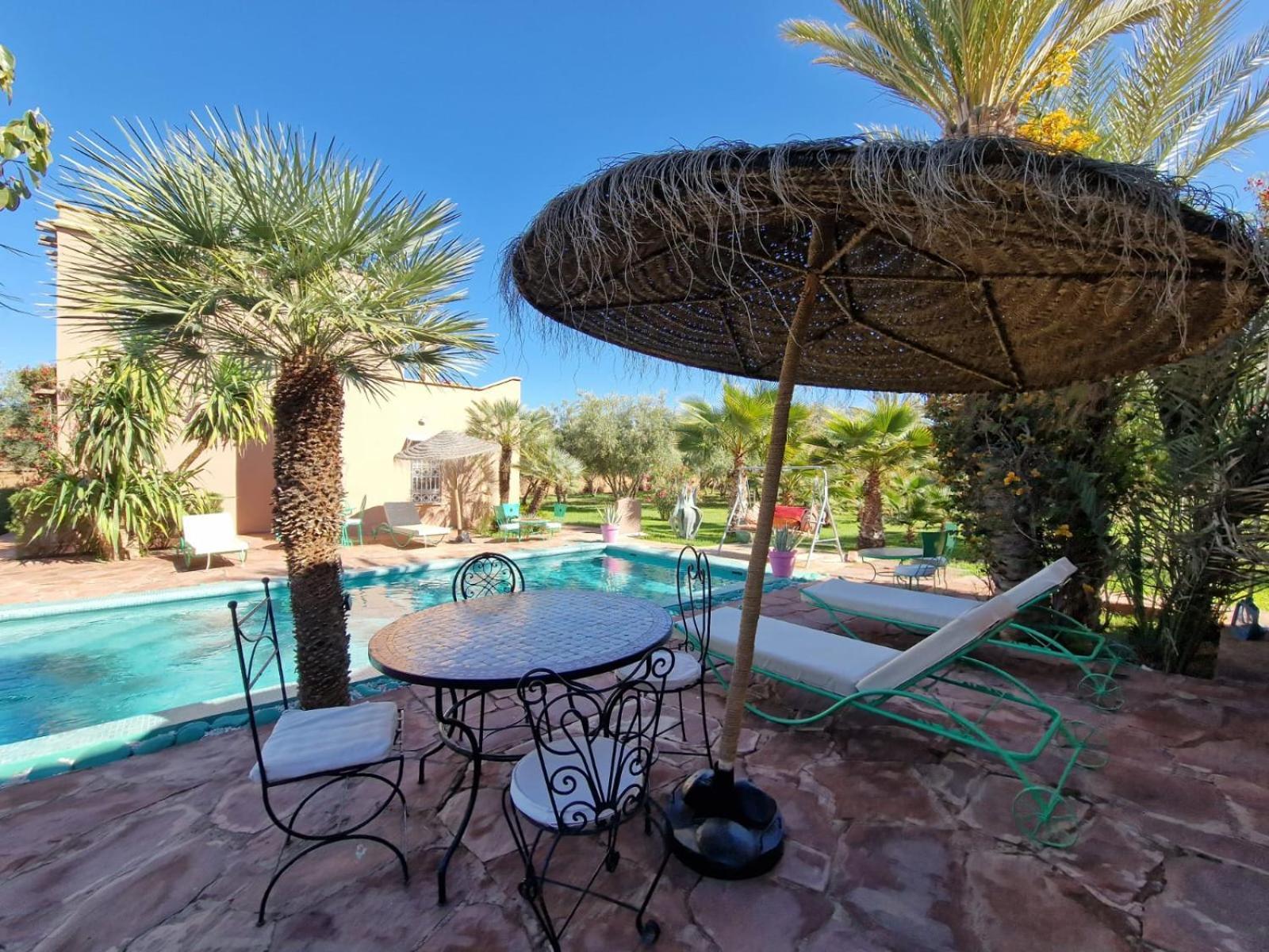 Manzal Lahbab, 2Villas 2Bungalows 2Piscines Et Jardins Ouled Jelal Eksteriør bilde