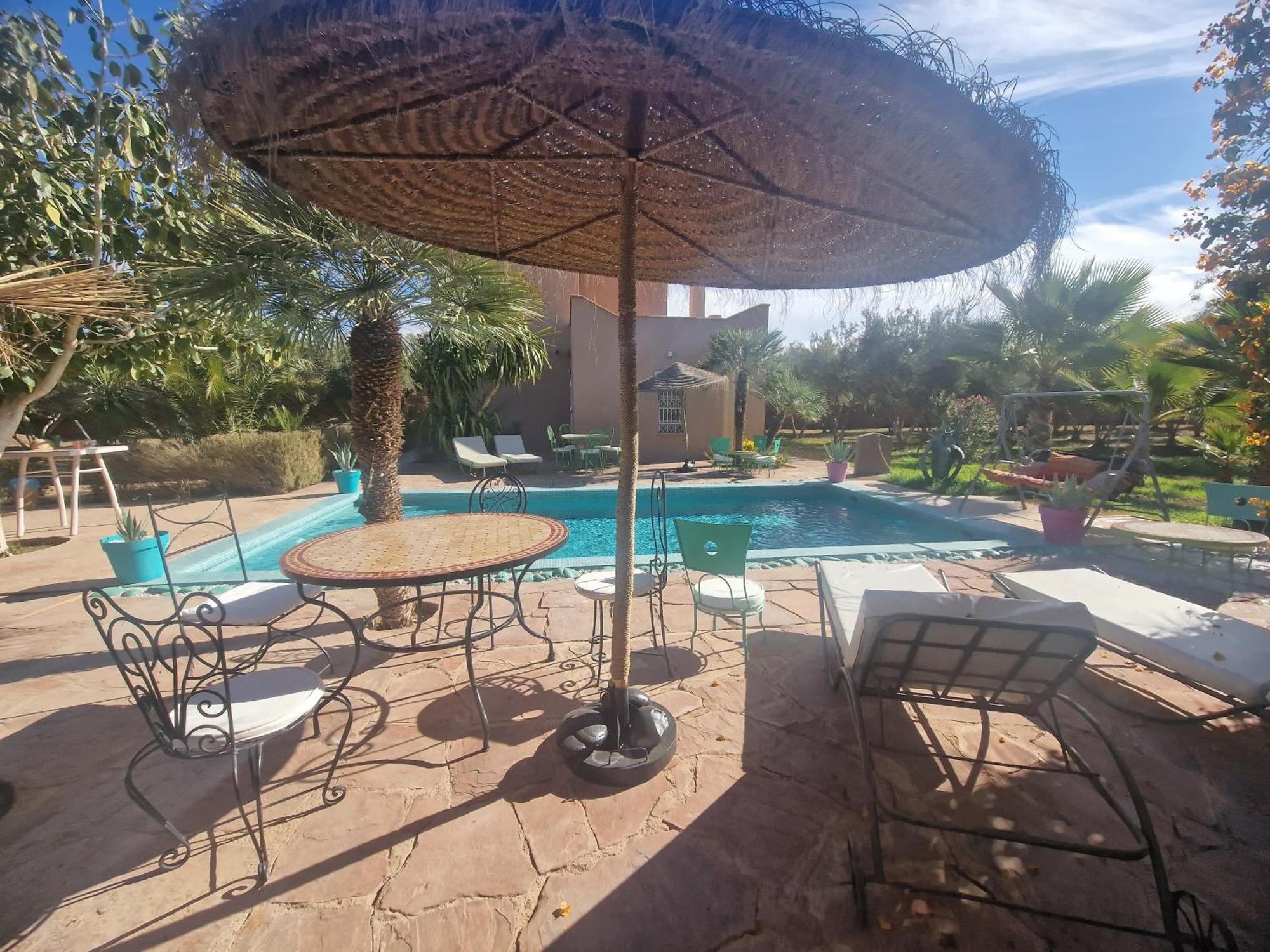 Manzal Lahbab, 2Villas 2Bungalows 2Piscines Et Jardins Ouled Jelal Eksteriør bilde